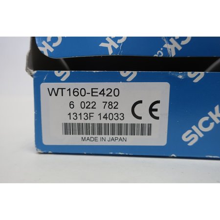 Sick 10-30V-DC Photoelectric Sensor WT160-E420
